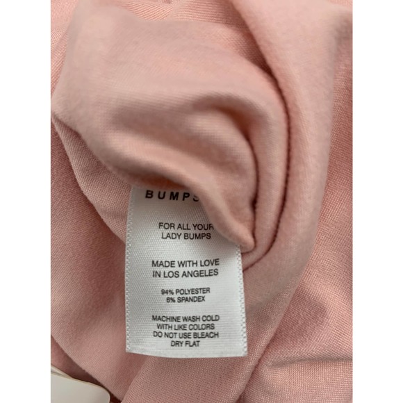 Bumpsuit The Brigitte Maternity Maxi Dress Large Pink Soft Comfy Lined. - Picture 8 of 8